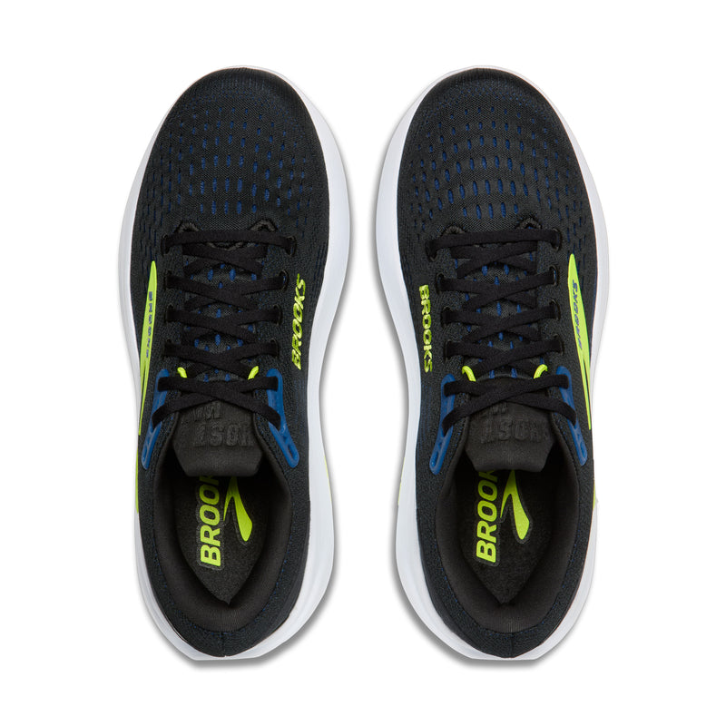 Brooks Ghost Max 3 Black Navy Lime Men's 6
