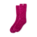 UGG Leda Cozy Crew Sock Chroma Pink Women's 2