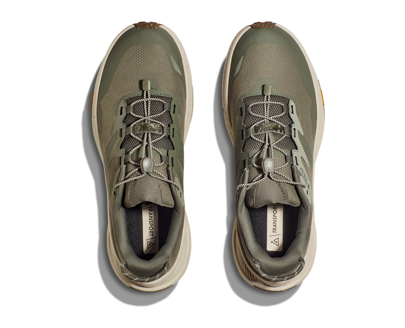 Hoka Transport GTX Slate Oat Milk Men's 2