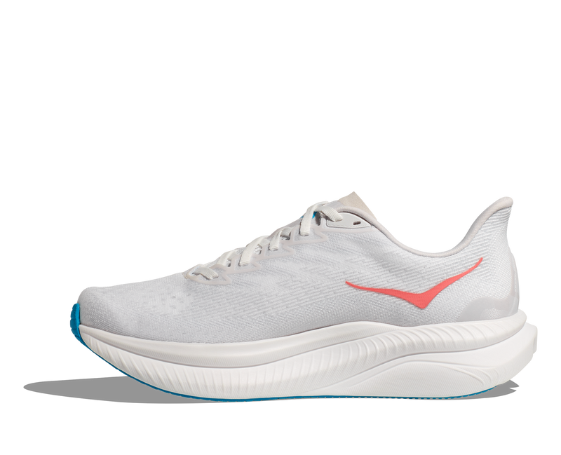 Hoka Mach 6 White Nimbus Clous  Women's 7