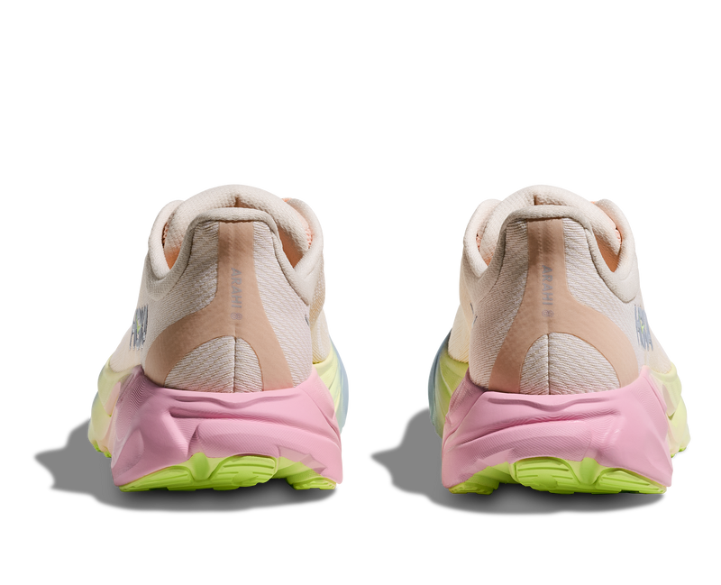Hoka Arahi 8 Alabaster Tangerine Glow Women's