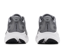 Gray and white athletic shoes with 'Clifton 11' branding on a white background