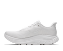 White running shoe on a white background