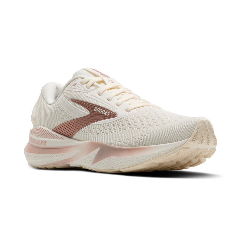 Brooks Adrenaline GTS 24 Coconut Rose Gold White Women's 5