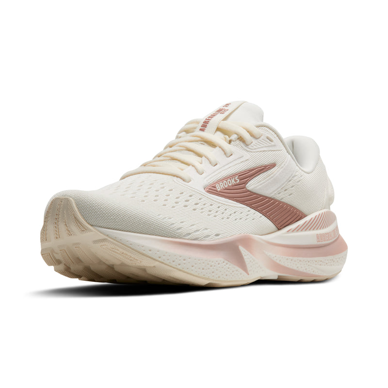Brooks Adrenaline GTS 24 Coconut Rose Gold White Women's 6