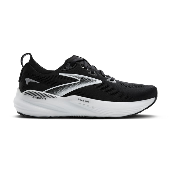 Brooks Glycerin GTS 22 Black Grey White Women's  1