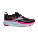 Brooks Adrenaline GTS 25 Black Cyber Pink Iced Aqua Women's 1
