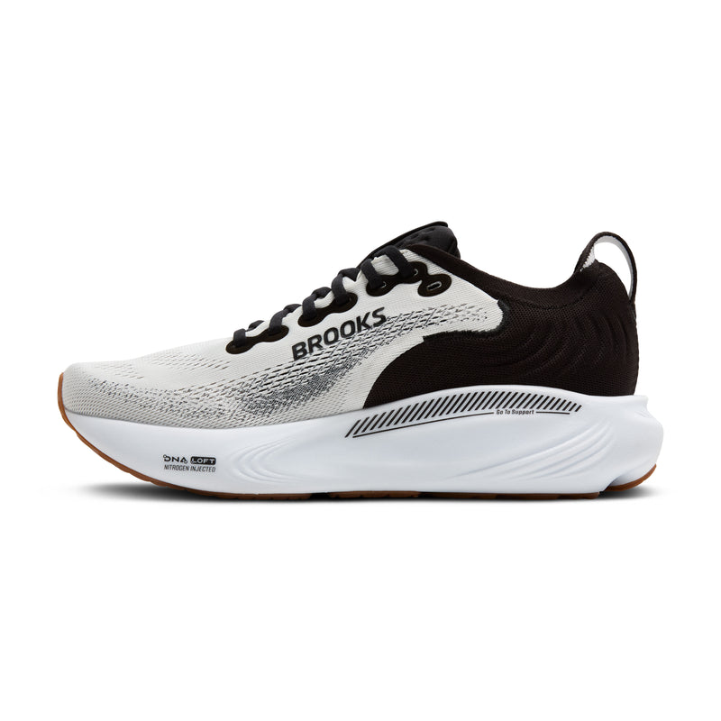 Brooks Adrenaline GTS 25 White Black White Women's 7