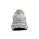 White running shoe with 'Brooks' branding on a white background