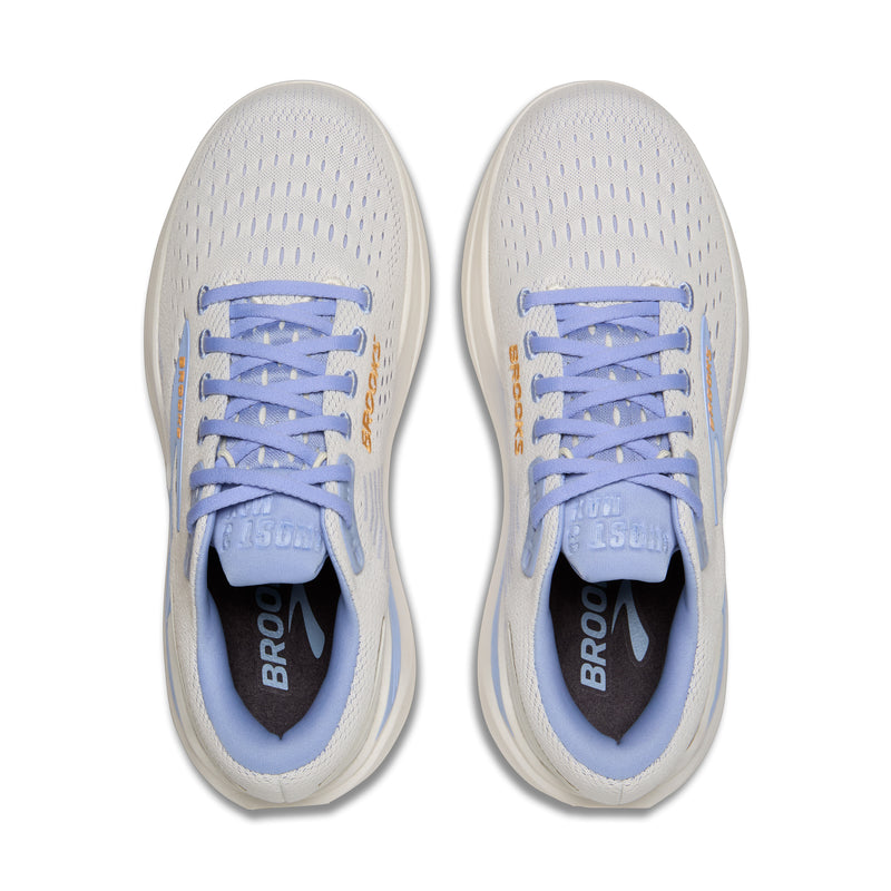 Brooks Ghost Max 3 Coconut Blue Heron Orange Women's 6