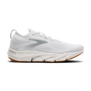 White running shoe with visible brand logo on a white background