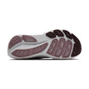 Sole of a shoe with tread pattern on a white background