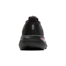 Black shoe on a white background