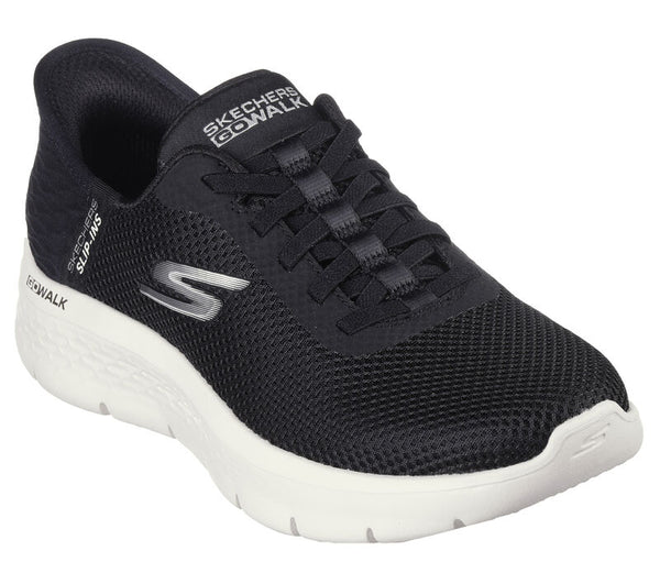 Skechers Slip-ins: GO WALK Flex - Grand Entrance Black White Women's