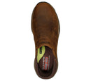 Skechers Slip ins Relaxed Fit Craster Lanigan Dark Brown Men's 3