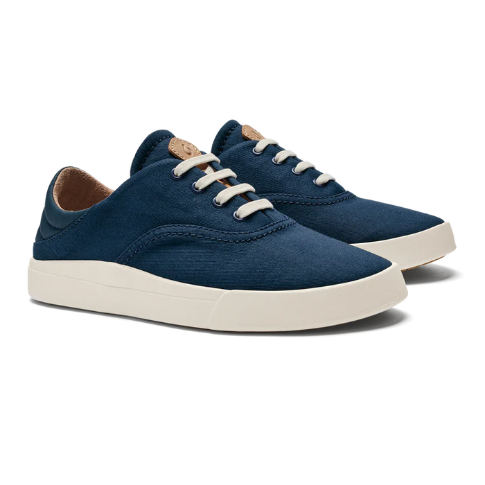 Olukai Kohu Canvas Casual Sneaker Navy Women's