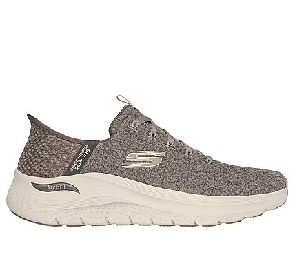 Skechers Slip-ins Arch Fit 2 Look Ahead Taupe Men's 1