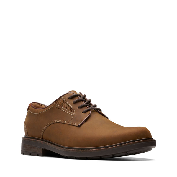 Clarks Un Shire Low Beeswax Leather Men's