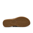 Black shoe sole with Clarks logo on a white background