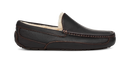 UGG Ascot Dark Spice Leather Slipper Men's 2
