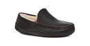 UGG Ascot Dark Spice Leather Slipper Men's 1