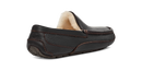 UGG Ascot Dark Spice Leather Slipper Men's 4