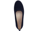 Vionic Uptown Skimmer Knit Slip Ons Navy Women's  6