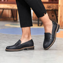 Pikolinos Aldaya Loafers Black Women's 7