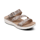 Aetrex Jenny Adjustable Slide Sandal Women's  10