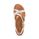 Aetrex Carmen Cross Band Adjustable Sandal Women's  5