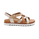 Aetrex Carmen Cross Band Adjustable Sandal Women's  
