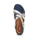 Aetrex Carmen Cross Band Adjustable Sandal Women's  12