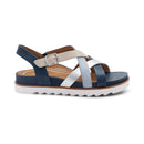 Aetrex Carmen Cross Band Adjustable Sandal Women's  9