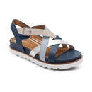 Aetrex Carmen Cross Band Adjustable Sandal Women's  10