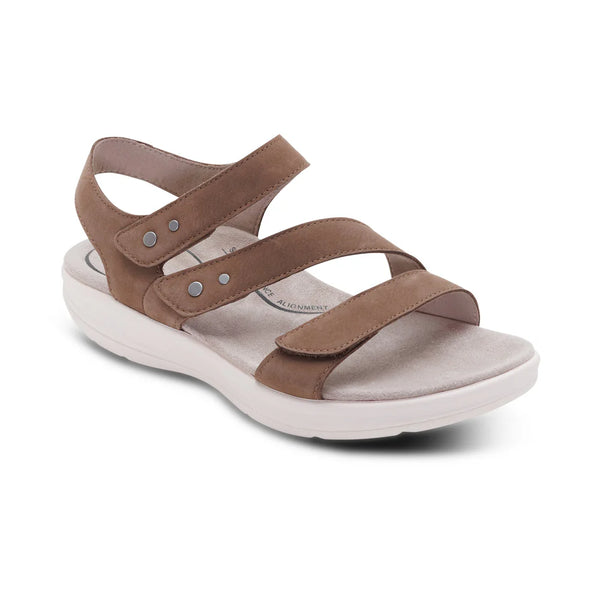 straat133 Aetrex Savannah Adjustable Quarter Strap Sandal Women's