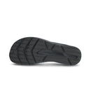 Black shoe sole on a white background