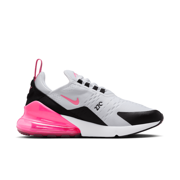 Nike Air Max 270 White Hyper Pink Black White Women's