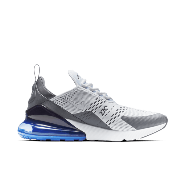 Nike Air Max 270 White Persian Violet Dark Grey Men's