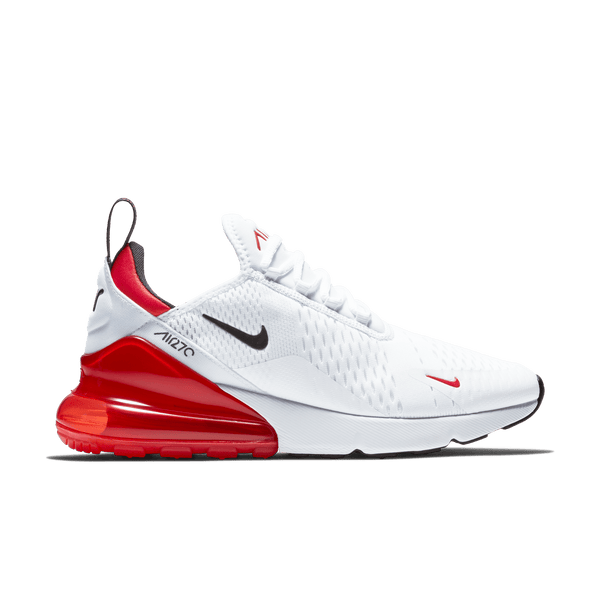 Nike Air Max 270 White Black University Red Men's  1