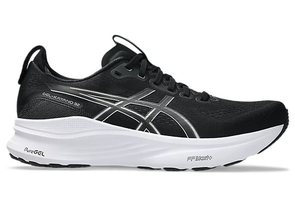 Asics Gel-Kayano 32 Black White Men's WIDE 1
