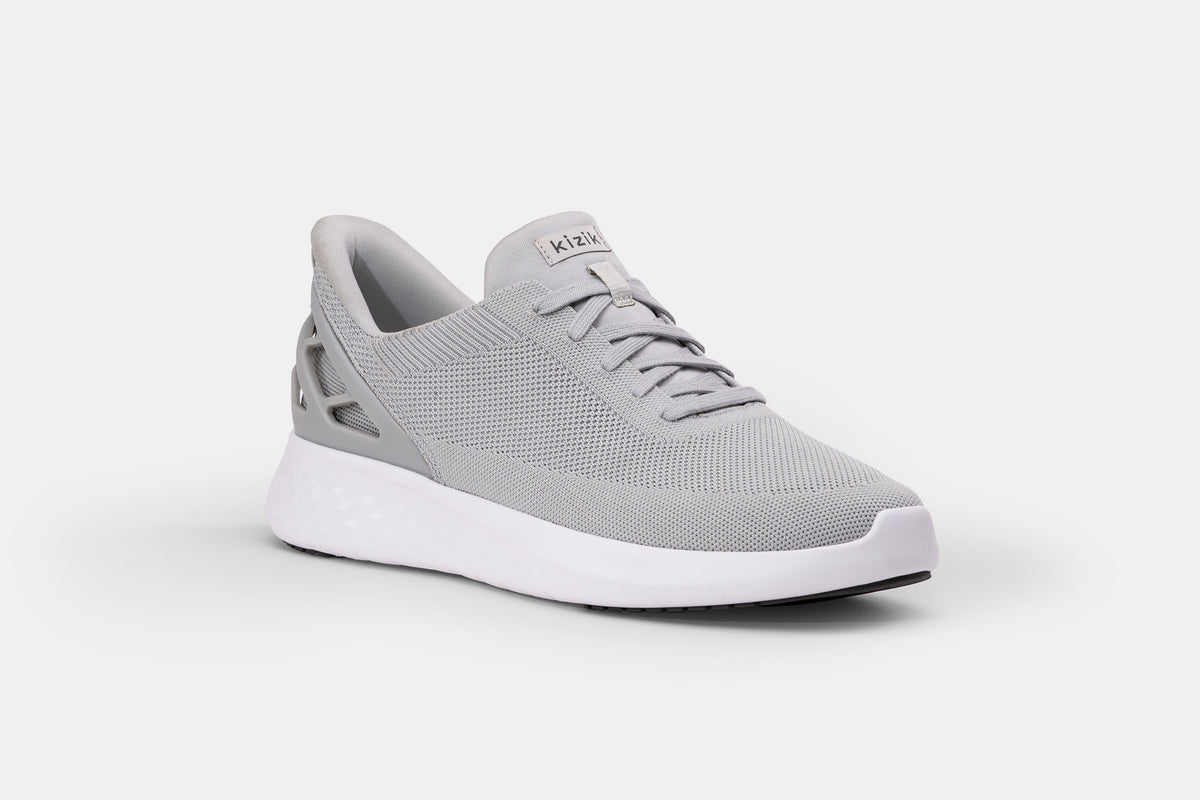 Kizik Athens Slate Gray Shoes Men’s 11 Women’s  12.5 Hands Free Slip On Kizik Athens Slate Grey Hands Free Slip On main image 3