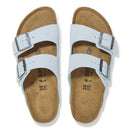 Birkenstock Arizona Baby Blue Suede Narrow Women's 2