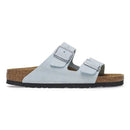Birkenstock Arizona Baby Blue Suede Narrow Women's 4