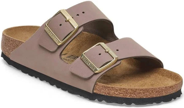 Birkenstock Arizona Faded Purple Nubuck Narrow Women's 1