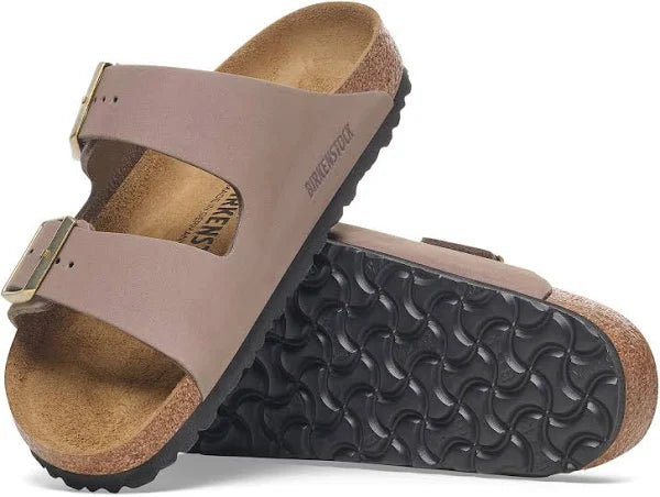 Birkenstock Arizona Faded Purple Nubuck Narrow Women's 3