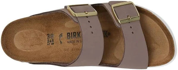 Birkenstock Arizona Faded Purple Nubuck Narrow Women's 4