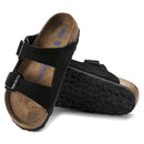 Birkenstock Arizona Soft Footbed Black Suede Regular Women's 4