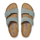 Birkenstock Arizona Soft Footbed Pure Sage Suede Narrow Women's 2