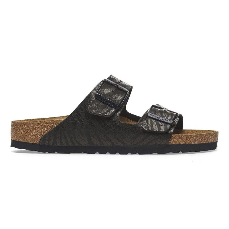 Birkenstock Arizona Synthetics Black Zebra Women's 5
