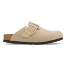 Birkenstock Big Buckle Boston Sandcastle Nubuck Narrow Women's 5